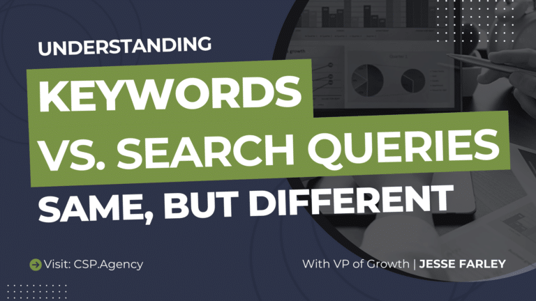 Keyword vs search query